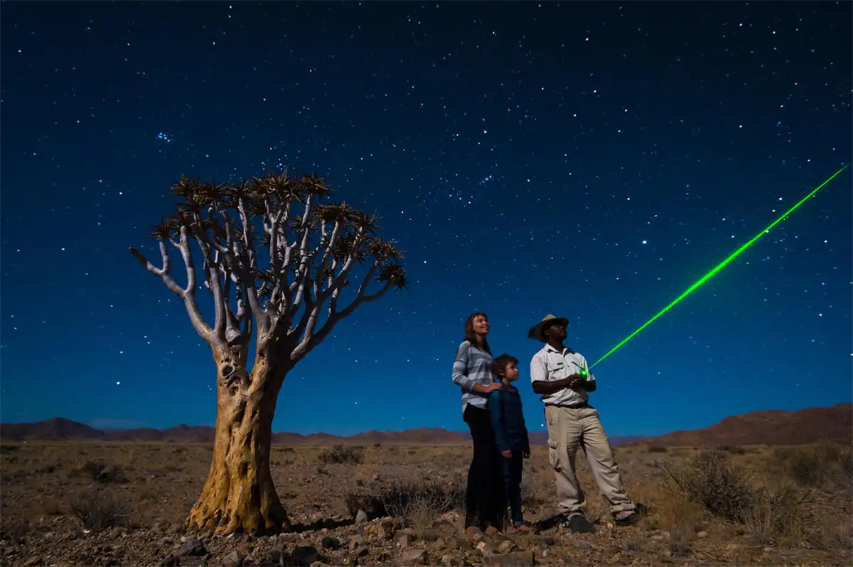 Namibia - Star Gazing in the Namib at Wilderness Little Kulala