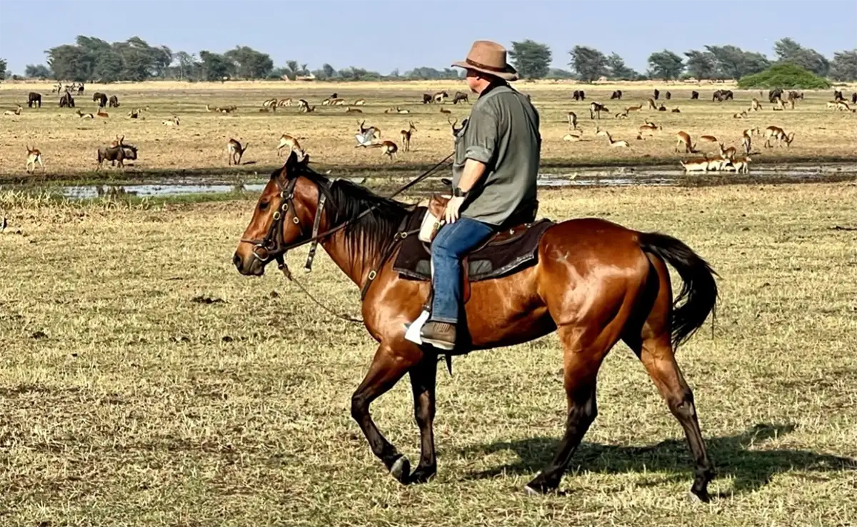 Doug Evans, Zambian Horseback Safaris